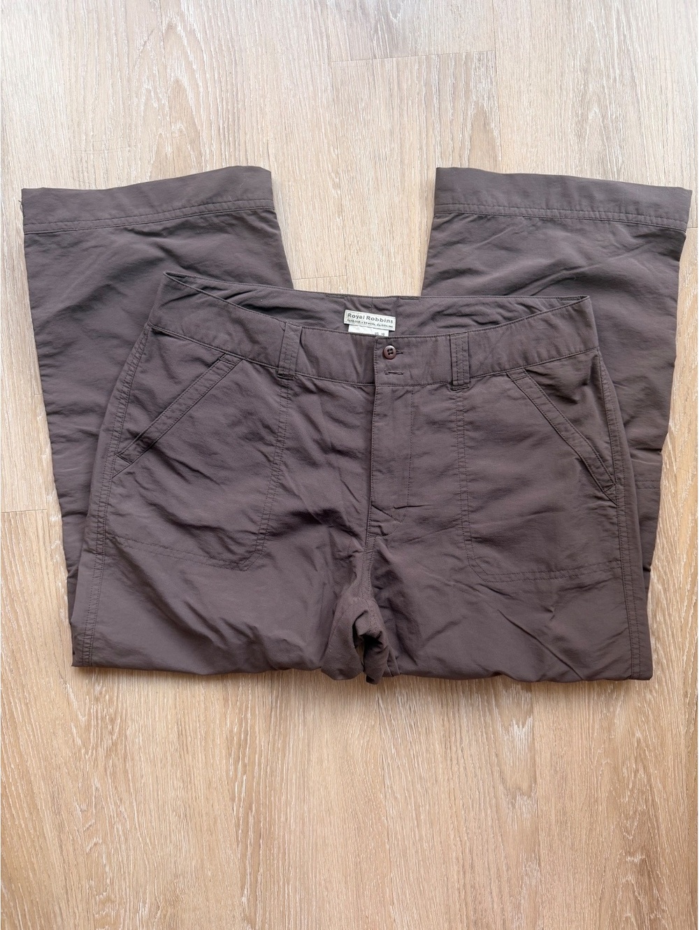Royal Robbins Outdoor Travel Hiking Nylon Capri Pants Size US 10